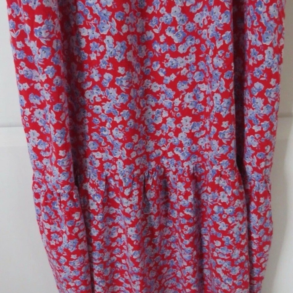 Zara Red and White Smocked Sundress - Picture 3 of 4
